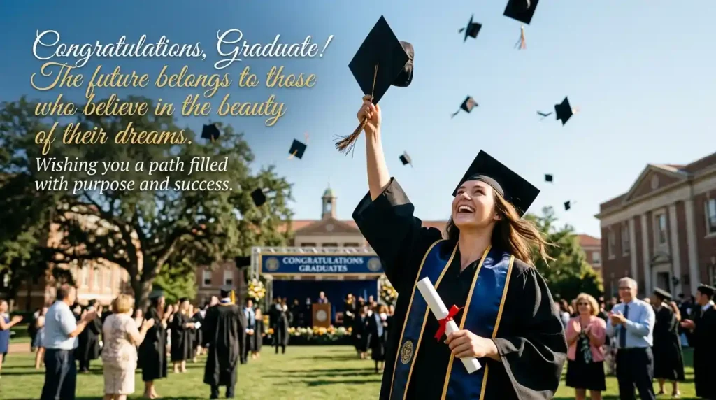 Short Congratulations Wishes for Graduation