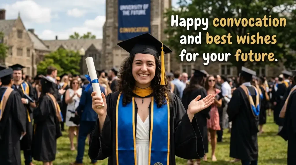 Short Convocation Wishes Message