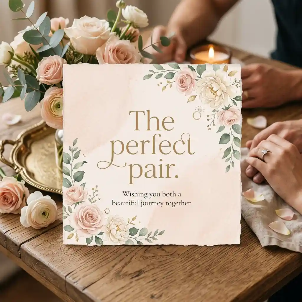 Short Engagement Wishes for Couple