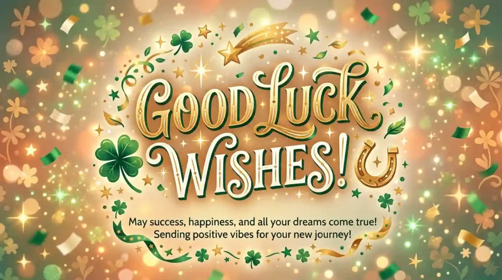 Short Good Luck Wishes