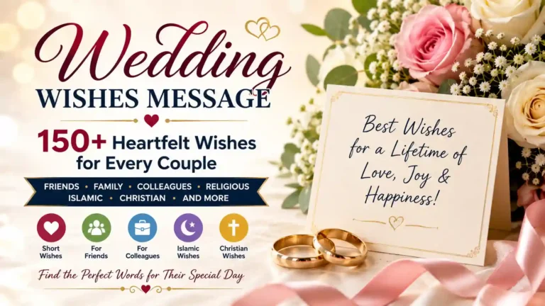 Wedding Wishes Messages