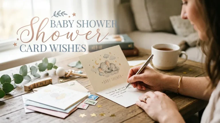 Baby Shower Card Wishes: Sweet, Funny & Simple Messages