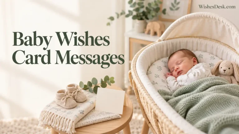 Baby Wishes Card: 100+ Sweet Messages for a New Baby
