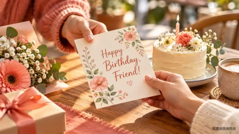 Birthday Card Wishes for Friend