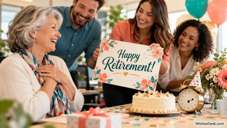 Retirement Wishes Funny Enough for Cards, Speeches and Captions