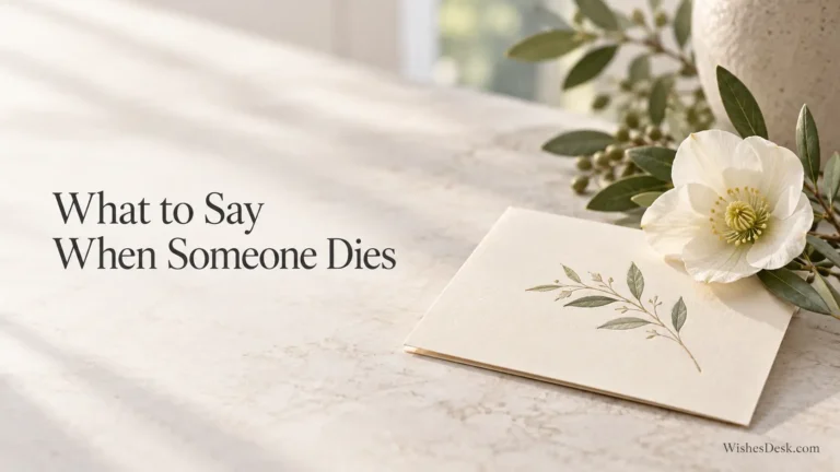 Death Wishes and Sympathy Messages for Every Loss