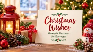 Christmas Wishes for Family, Friends & Loved Ones