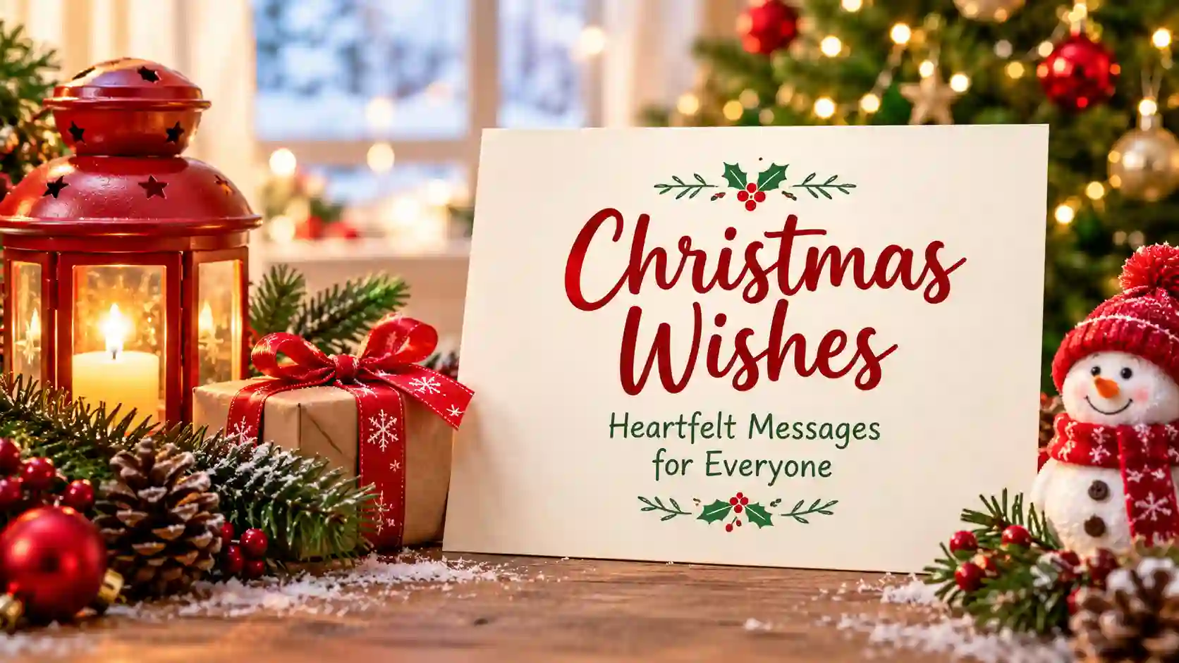 Christmas Wishes for Family, Friends & Loved Ones