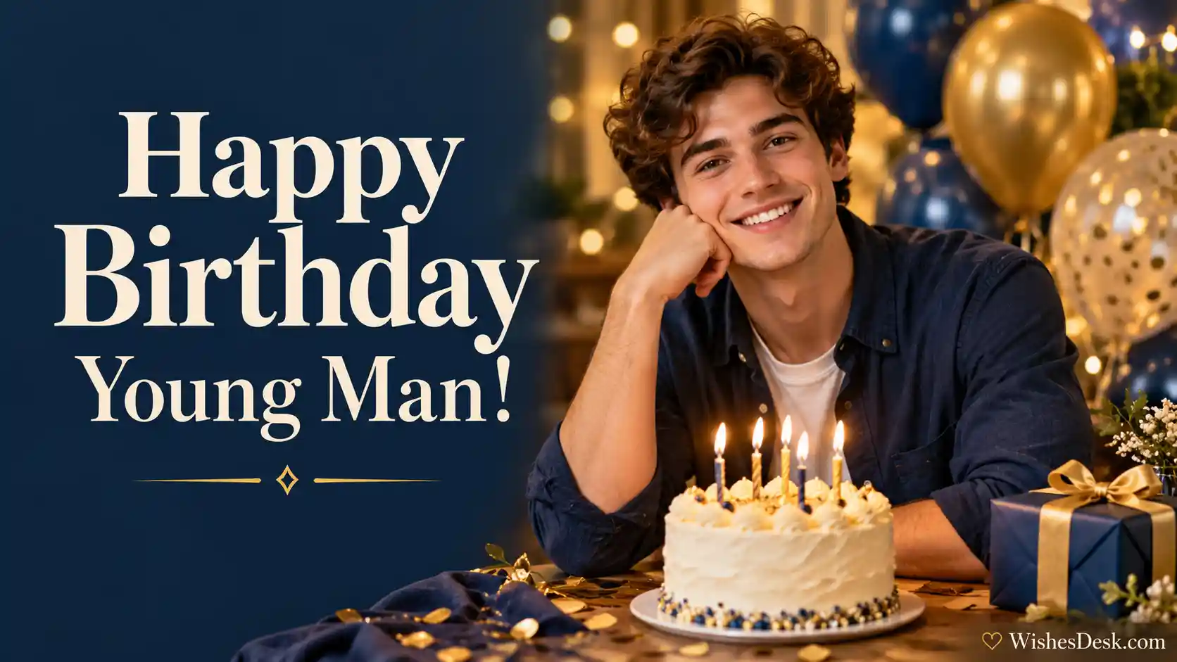 Happy Birthday Young Man
